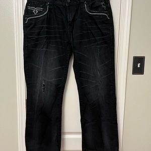 Rock Revival Men’s Jeans.   38 x 29.